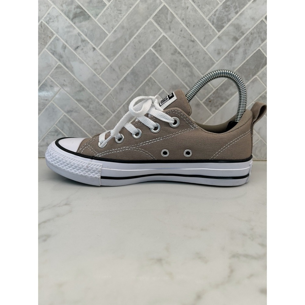 Converse Chuck Taylor All Star Malden Street Sneakers Kids Youth 4 Taupe Low Top - Picture 4 of 8
